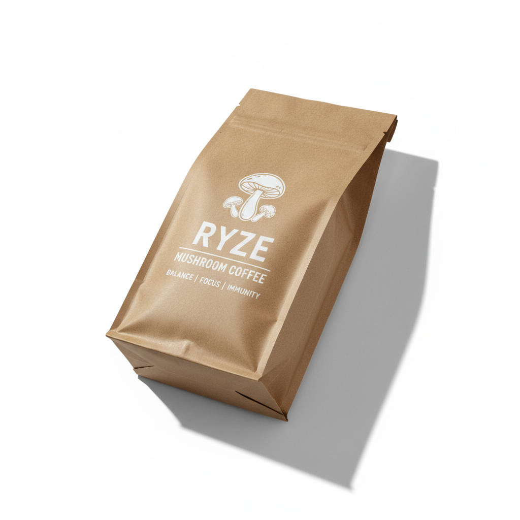 Ryze Coffee Angled View