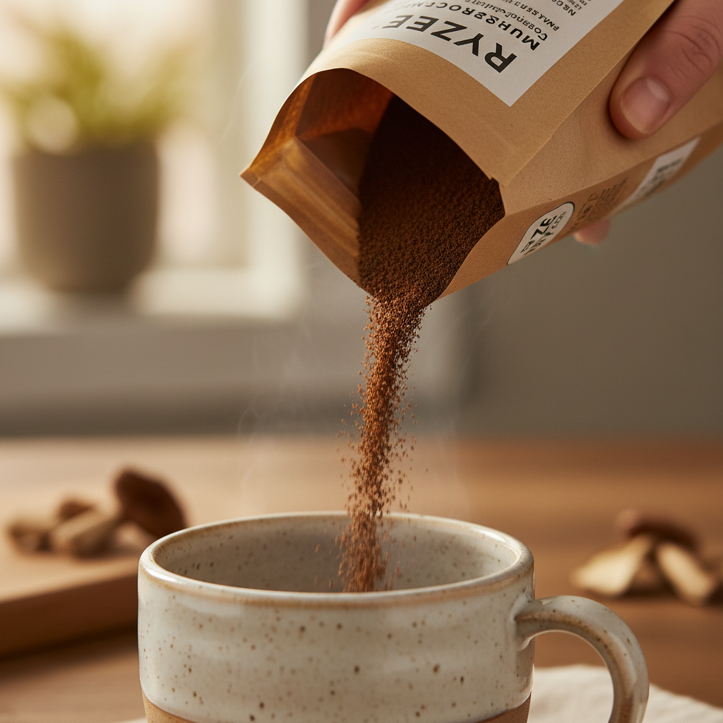 Ryze Coffee Close-up